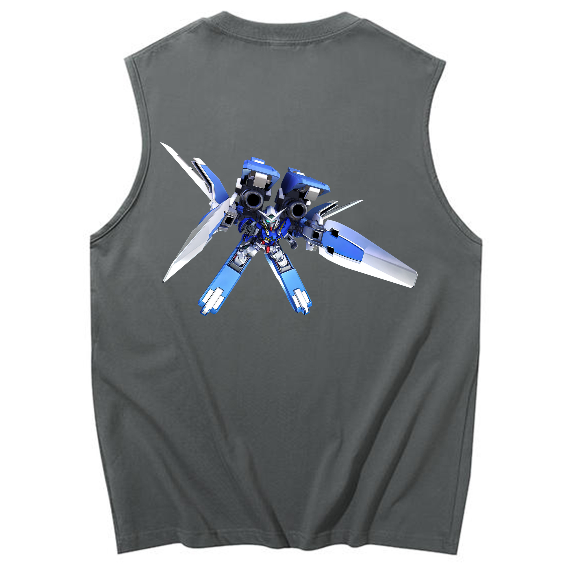 （画像用） 機動戦士ガンダム Mobile Suit Gundam コットン100％タンクトップ（背面プリント）